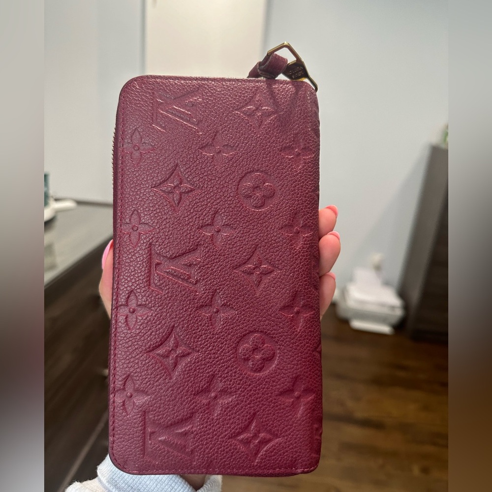 Louis Vuitton Zip Around Zippy Wallet Monogram Empreinte Leather